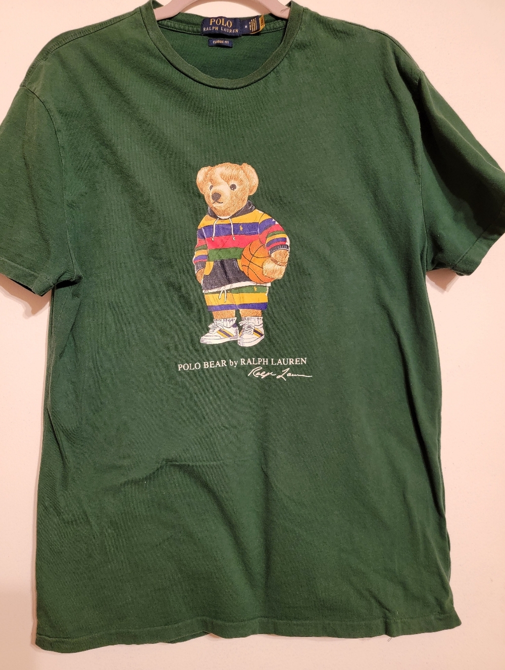 Polo Ralph Lauren Bear Basketball Shirt